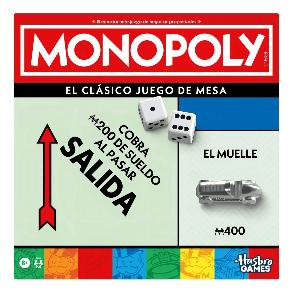 Juego De Mesa Monopoly Clásico
